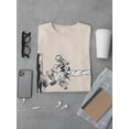 thumbnail image 3 of Cutting The Same Branch T-Shirt Men -Wilfred Hildonen Designs, Male Medium, 3 of 4