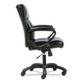 thumbnail image 3 of Sadie Leather Executive Computer/Office Chair with Arms - Ergonomic Swivel Chair (HVST305), 3 of 7