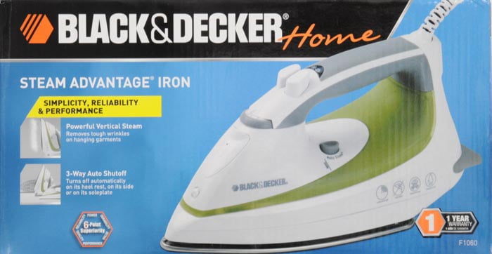 Black & Decker SteamAdvantage F1060 Steam Iron