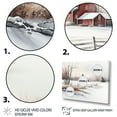 thumbnail image 3 of Designart Cold Winter View On The Country V Canvas Wall Art, 3 of 5