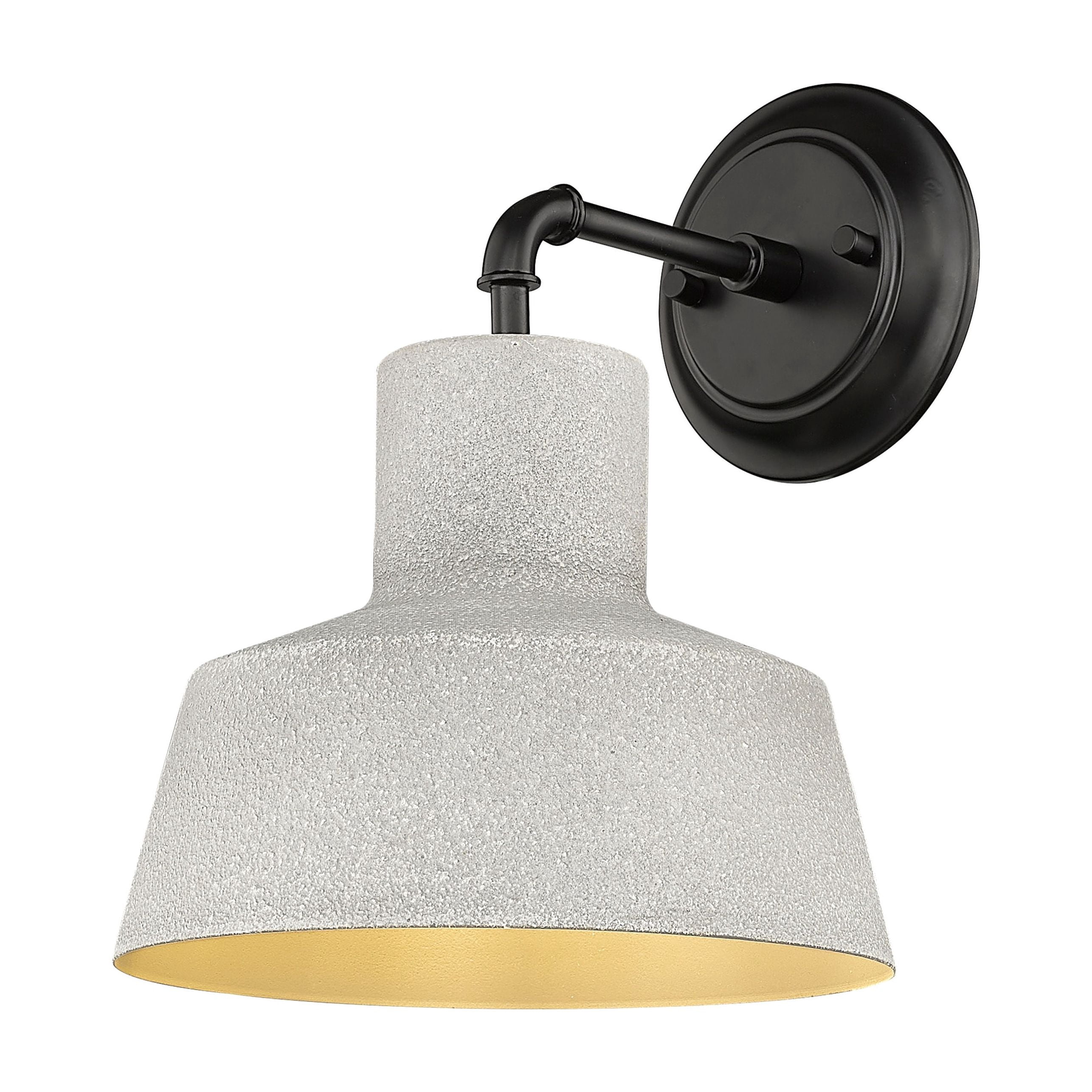Millennium Lighting  Lloyd 1 Light Outdoor Wall Sconce with Cement Shade 11.5  Inch