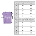 thumbnail image 3 of Christian Shirt for Women Blessed Letter Print Bible Verse Womens T Shirts, Short Sleeve V-Neck Shirts Cute Fit Summer Casual Tee Tops Dopamine Color Purple 2XL, 3 of 5