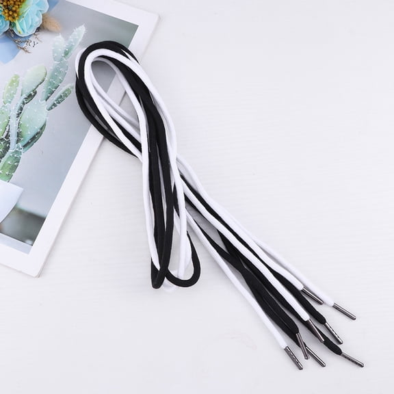 LOLIPPYY 10Pcs Universal Drawstring for Pants and Hoodies Assorted Color Metal Tip Design