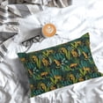 thumbnail image 5 of Pofeuu Jungle Leopard Yellow Print Polyester Microfiber Plush Pillowcases, Super Soft and Cozy Pillow Case Covers with Envelop Closure（Pillow core not included）-20"x30", 5 of 6