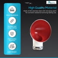 thumbnail image 4 of Marine City 3 Inch Round Red Cowl Vent 304 Stainless Steel, Marine Boat Yacht Ship Hardware, 4 of 8