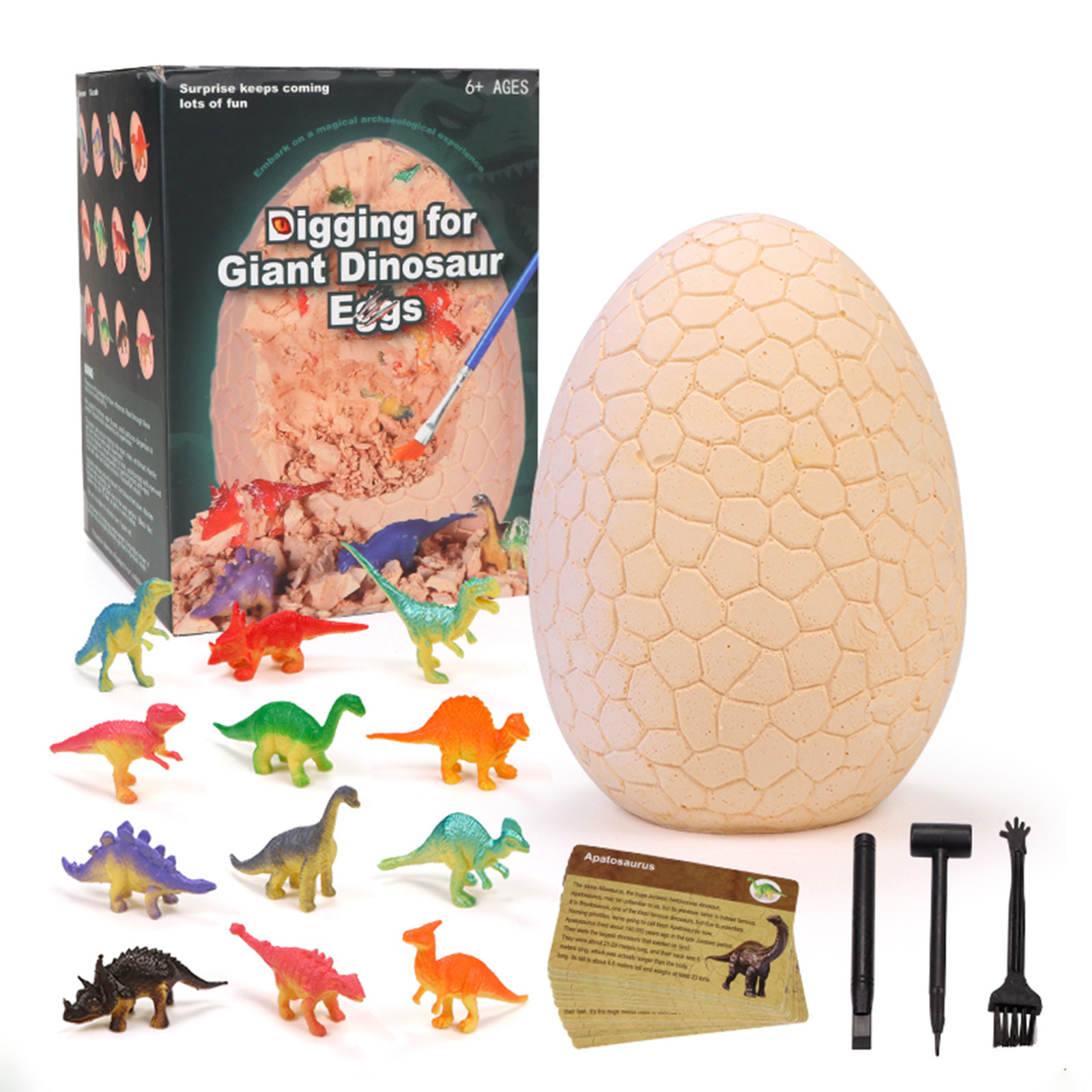 Tarmeek Dino Eggs Dig Kit Dinosaur Eggs Dino Eggs With 12 Different Dinosaur Toys Dino Eggs Kit