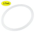 thumbnail image 1 of Juntas de goma de silicona Uxcell para brida O-Ring para abrazadera de vacío blanca 4.5", 1 of 5