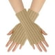 thumbnail image 1 of Guantes de lana para mujer, guantes con mangas rectas, guantes sin dedos, mangas falsas, guantes de punto, guantes cálidos, guantes de mujer, 1 of 5