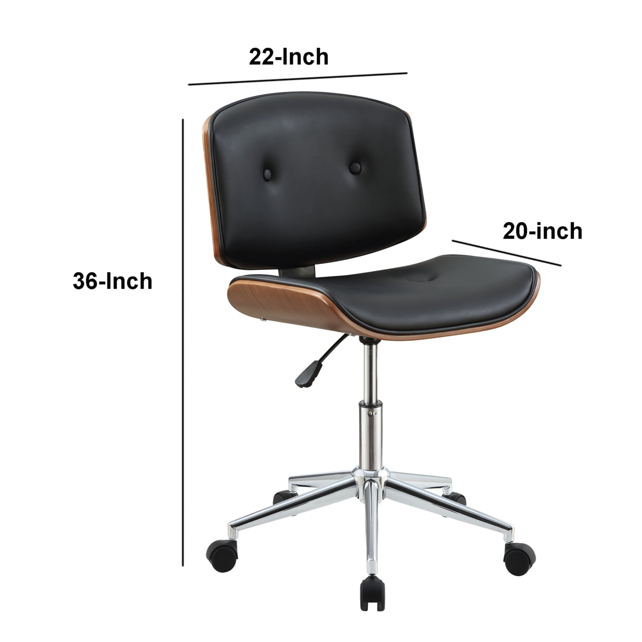 Wooden desk chair walmart sales