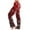 Red, variant on Women's Christmas Printed Plush Casual Pants with Drawstring Elastic Waist, Long Trousers for Home and Casual Wear, Comfortable Design,Red,S