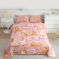 thumbnail image 2 of Castle Fairy Gingerbread Man Candy Cane 3-Piece Full Size Comforter Sets for Teens Girls Boys,Merry Christmas Bedding Comforter Set,Happy New Year Lightweight Bedding Sets,Super Cozy Room Decor, 2 of 8