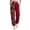 Red, variant on TTUHYWXI Christmas Joggers for Women, 2025 Christmas Sweatpants Women High Waisted Baggy Plaid Lounge Pants (White, S)