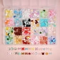 thumbnail image 4 of 1 Box Multi Style Colorful Flower Bow Mixed Nail Art Decoration Sweet Translucent Mini Flower Nail Charms Supplies For Manicure DIY, 4 of 8