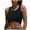 A-Black119, variant on Yuanlong Womens Bikini Swimsuit Tops Plain Knot Front Crop Push Up Vest Top Slim Beach Summer Sporty Fashion Lady Swimwear