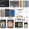 thumbnail image 6 of Shuttle Art 103 PCS Drawing Kit, Professional Drawing Supplies with Sketch, Charcoal, Colored, Graphite, Pastel Pencils & Sticks, Complete Drawing Tools and Paper Pads in Zipper Case, 6 of 8