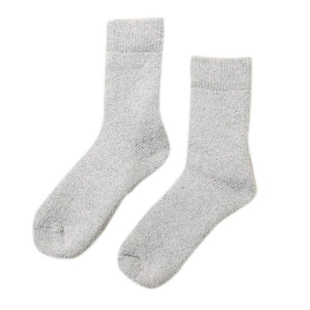 

Women s Short Socks Female Solid Color 30% Wool Socks In Winter Thickened Warm Thick Thread Towel Socks