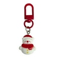 thumbnail image 2 of Christmas Plastic Keychain Accessory Black for Car Keys Purse Backpack, 2 of 6