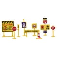 thumbnail image 5 of ULTNICE Mini Traffic Signs Set Yellow Traffic Knowledge Education for Children, 5 of 8