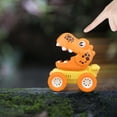 thumbnail image 4 of Coche de dinosaurio inercial Zulema Triceratops verde, 4 of 5