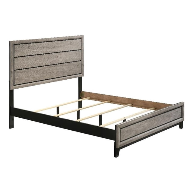 Coaster Watson Transitional Wood Queen Panel Bed in Light Taupe