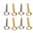 thumbnail image 4 of Mini Brads, Attaches en Laiton Or Argent 40 Pcs 6mm pour Bricolage, 4 of 8