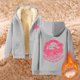 thumbnail image 2 of WILLBEST Sudadera con Capucha para Mujer, Estilo Otoño/Invierno, con Estampado Cómodo y Cremallera Gruesa Grande, 2 of 5