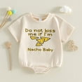 thumbnail image 2 of YEPGAR Baby Boys Girls Bodysuits Short Sleeve Summer Classic Design Baby Boy New Born Clothes Baby Onesies Neutral Onesies Boy for 0-12 Months (Beige, 9-12 Months), 2 of 8