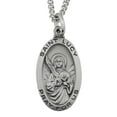 thumbnail image 1 of Oval St. Lucy Medal with Prayer Card, 1 of 3