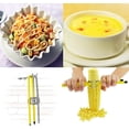 thumbnail image 5 of Corn Slicer Peeler Thresher Acero inoxidable Corn on The Corn Shucker Kitchen Herramientas de cocina, fácil de operar y limpiar, reutilizable y duradero, 5 of 5
