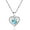 Y1063-Blue, variant on Womens Fashion Love Heart Pendant Necklace Wedding Promise Blue Heart Jewelry for Women BFF N437 (blue)