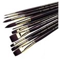thumbnail image 1 of Winsor & Newton 5736002 Flat Long Handle Brush - Size 2, 1 of 1