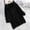 Black, variant on Womens Sweatshirts Tops Plus Size Loose Fashion Womens Warm Plush Drawstring Winter Hooded Solid Long Sleeve Tops For Women 2022