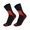 Red Size M G1, variant on Waterproof Hiking Socks Mid-Calf, Usupdd Breathable Outdoor Socks for Camping, Quick Dry Lightweight Trekking Socks for Hiking Skiing, Gray