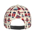 thumbnail image 6 of Naloa Original Classic Low Profile Hat Men Women Baseball Cap Dad Hat Adjustable Unconstructed Rocket Pattern Print Cap, 6 of 9