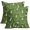 Green, variant on Lime Green Pumpkin Fall Pillow Covers 20x20 Set of 2 Autumn Themed Thanksgiving Harvest Print Decorative Throw Pillows Outdoor Farmhouse Pillowcases Cushion Case Seasonal Decor for Couch Sofa Bed