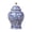 Shape-c, variant on Chinoiserie Blue White Ginger Jar with Lid, Porcelain Tea Storage Jar, Ceramic Decorative Vase for Living Room, Bedroom, Home Decor