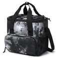 thumbnail image 1 of Bolsa Térmica TOURIT Aislada Suave 14.6L Para 24 Latas Tie-dye Negra, 1 of 8