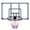 Black+Blue + Iron+1, variant on TENGDA Wall Mounted Basketball Hoop 45 x 29 Inch Shatterproof Backboard Folding Basketball Goal with All Weather Net for Indoor Outdoor