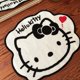 thumbnail image 1 of Sanrio-Manta de Hello Kitty, alfombrilla de felpa de dibujos animados, Kawaii Y2k KT Cat, alfombra antideslizante, decoración de habitación de Anime, Alfombra de Halloween Fivean unisex, 1 of 2