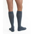 thumbnail image 2 of JOBST Activewear 30-40 mmHg Knee High Compression Socks, Large, Denim Blue, 2 of 3