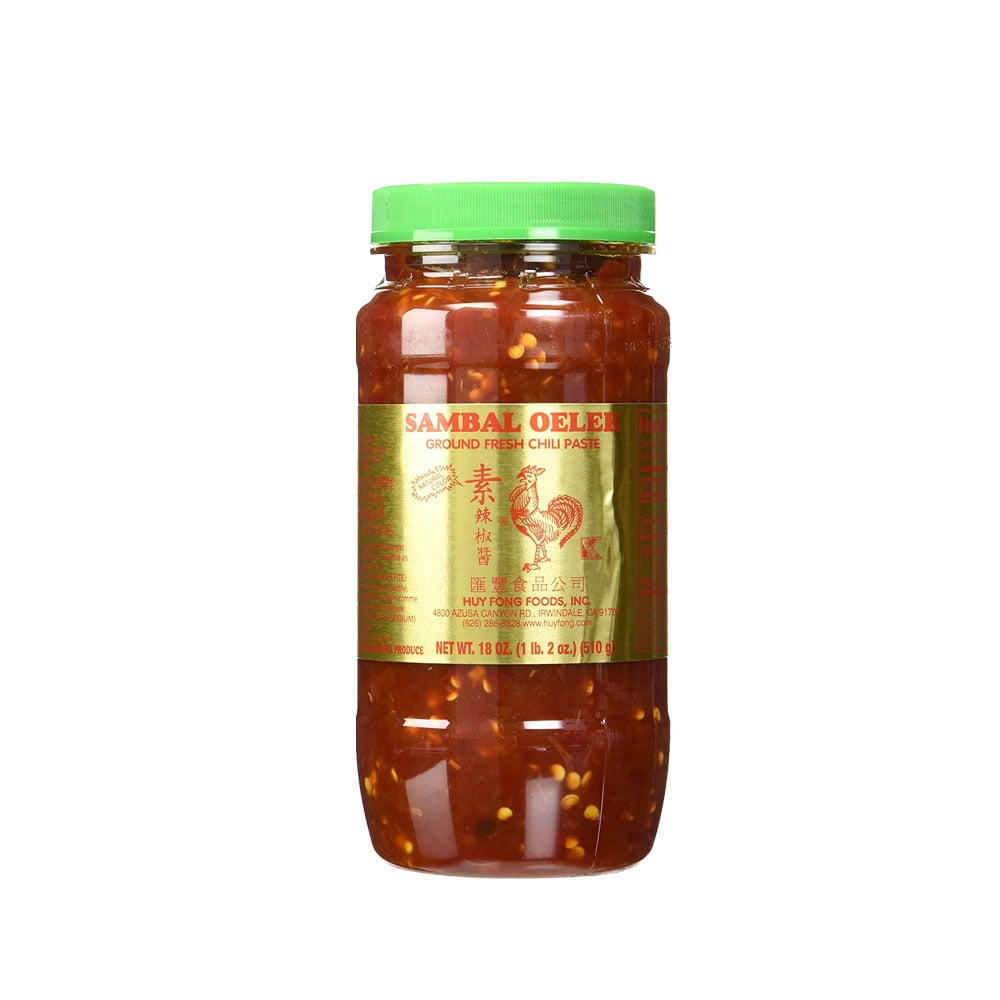 Huy Fong Foods Sambal Oelek Ground Fresh Chili Paste, 18 oz