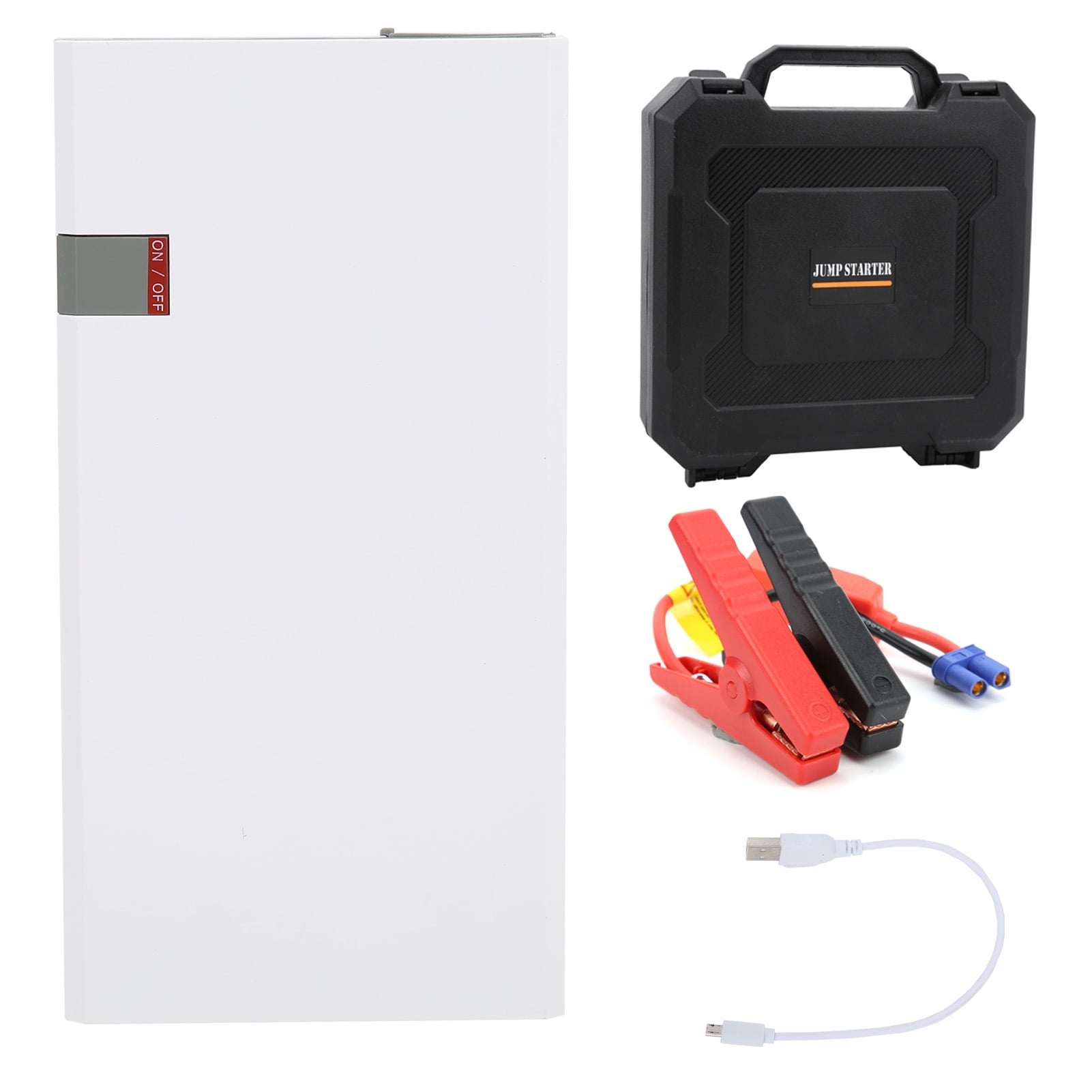 10000mAh Car Jump Starter Power Bank Petrol 6.0L Diesel Travel Charger 600A 12V Emergency Rescue