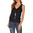 thumbnail image 6 of Sherrylily Summer Women Sleeveless Tunic Knit Tank Top Casual Camisole, 6 of 7