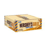 HERSHEY'S GOLD Bar, 1.4 Ounce, (24 Count)