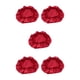 thumbnail image 1 of Sonducket Gorros de mujer de seda de una sola capa de satén para quimioterapia, sombrero suave a la moda, turbantes, cubierta para la cabeza, Rojo 5Conjunto, 1 of 6