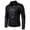 Black (thin version), variant on Men's Casual PU Leather Lapel Motorcycle Jacket Fashion Slim Men's Faux Leather Shirt Jacket
