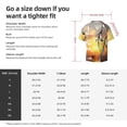 thumbnail image 5 of Goofa Follow Your Dream Dreamcatcher Printed Men's Casual Short-sleeved Shirt,Lightweight Breathable Button-down,Summer Casual men's top,Versatile Fashion shirt-3X-Large, 5 of 7