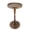 Walnut, variant on ManyFun Round Side Table, Wood Drink Table for Small Spaces, Round End Table for Living Room, Bedroom, Sofa Couch, Corners (Brown Spindle-shaped)