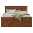thumbnail image 6 of A-America Mission Hills Traditional Wood Queen Captain Bed in Harvest Brown, 6 of 7