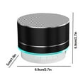 thumbnail image 3 of Giunmcul Reduced Price Metal Bluetooth Speaker Mini Portable Laptop Sound System, 3 of 5